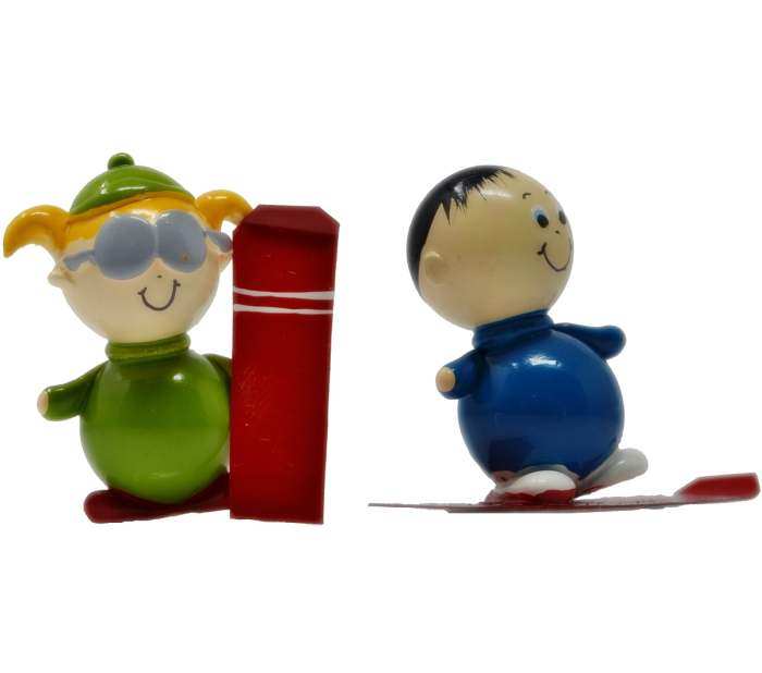 Marble Snowboarder Set of 2